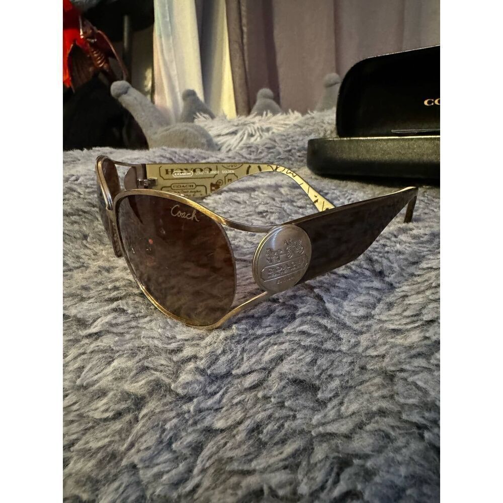 Coach loretta oversized Designer sunglasses - Picture 9 of 12